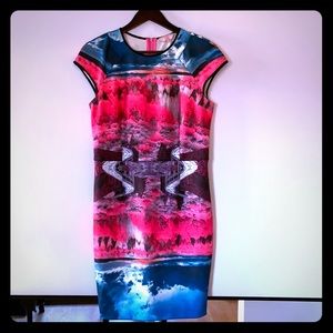 VEUC Fabulous vibrant Ted Baker dress